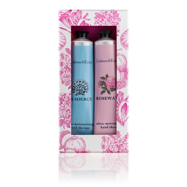 Crabtree & Evelyn Secret to Beautiful Hands Gift Set 2 x 50g (Worth £20.00)