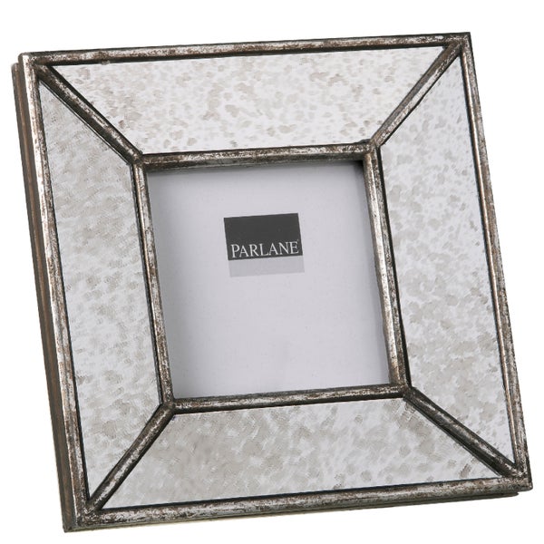 Parlane Square Deco Resin Frame - Silver (19.5 x 19.5cm)
