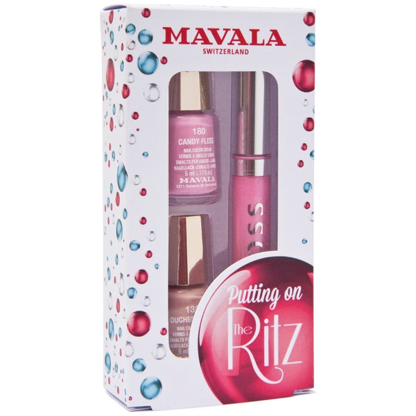 Mavala Putting on the Ritz Nail Polish and Lipgloss - Quickstep