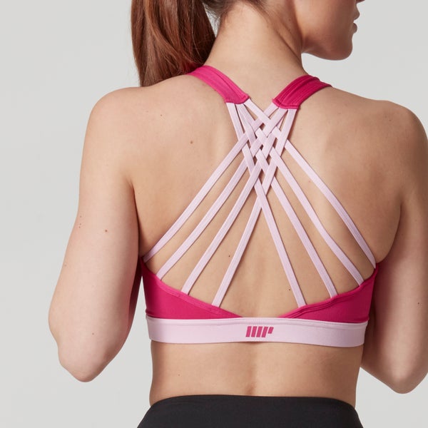 Brassière de sport dos croisé