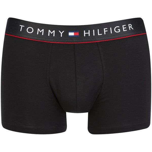 Tommy Hilfiger Men's Flex Boxer Shorts - Black
