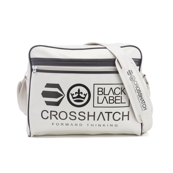 Crosshatch Oakbrook Shoulder Messenger Bag - Vaporous Gray
