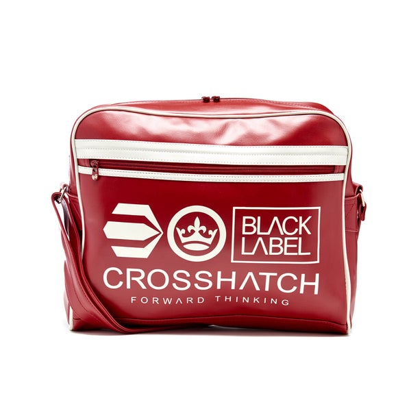 Crosshatch Oakbrook Shoulder Messenger Bag - Chilli Red