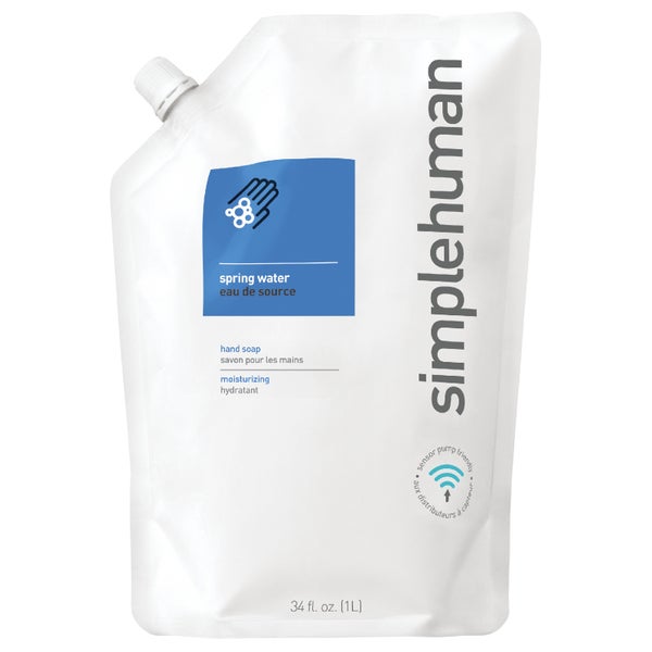 simplehuman Liquid Hand Soap Refill Pouch - Spring Water 1L