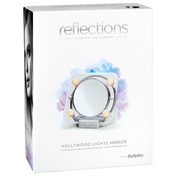 Reflections Created by BaByliss Hollywood Lights Mirror