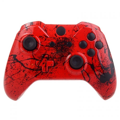 Xbox One Custom Controller - Red Splatter