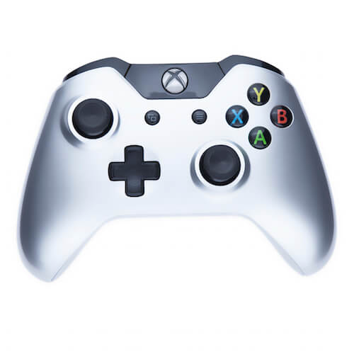 Xbox One Custom Controller - Gloss Silver Edition