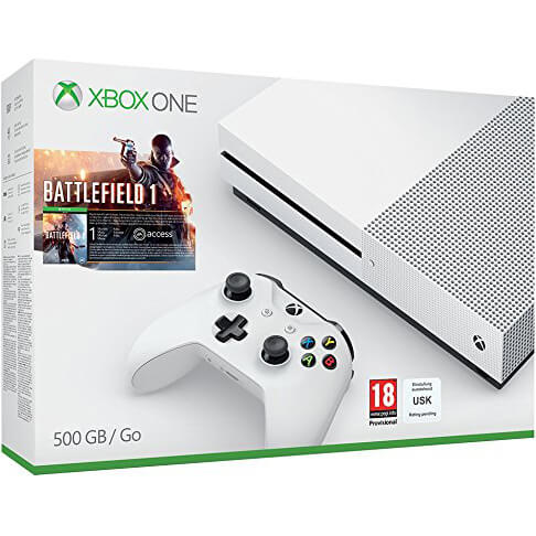 Xbox One S 500GB with Battlefield 1