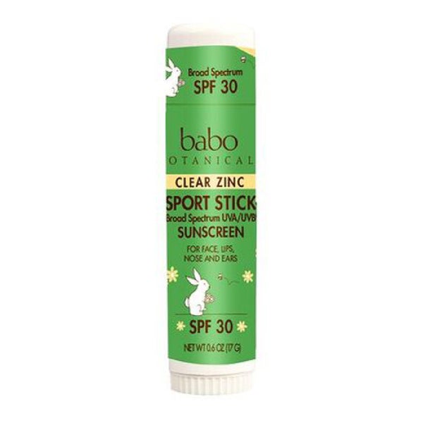 Babo Clear Zinc Sport Stick Sunscreen SPF 30