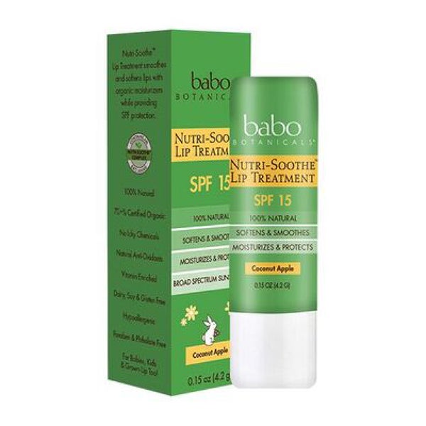 Babo Botanicals Nutri-Soothe Lip Treatment SPF 15