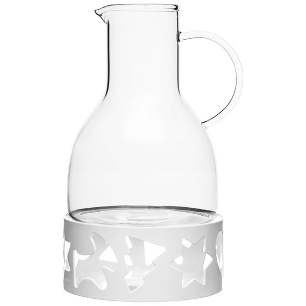 Sagaform Mulled Wine Pot with Warmer - White