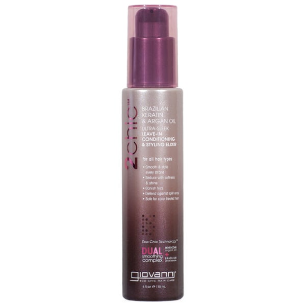 Giovanni Ultra-Sleek Leave In Conditioner & Styling Elixir 118ml