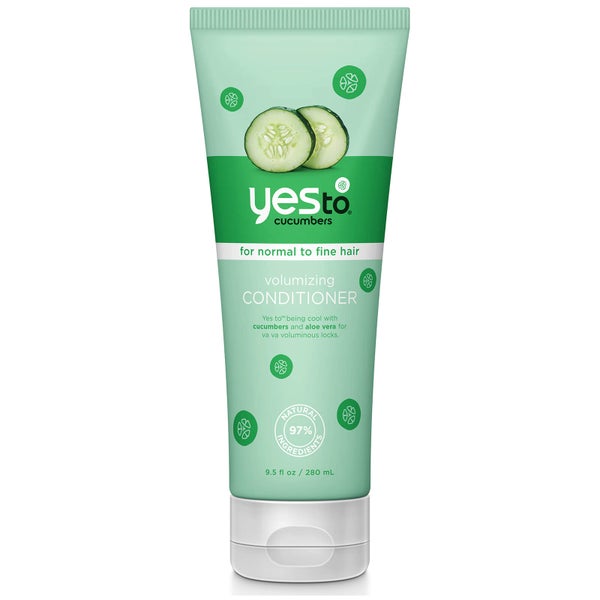 Кондиционер для объема волос с экстрактом огурца yes to Cucumbers Volumising Conditioner 280 мл