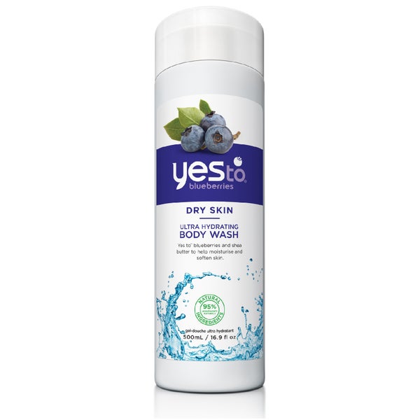 Ультраувлажняющий гель для душа с экстрактом черники yes to Blueberries Ultra Hydrating Body Wash 500 мл