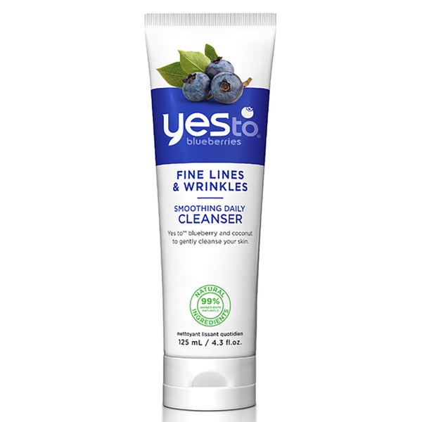Очищающий смягчающий крем с экстрактом черники yes to Blueberries Smoothing Daily Cleanser