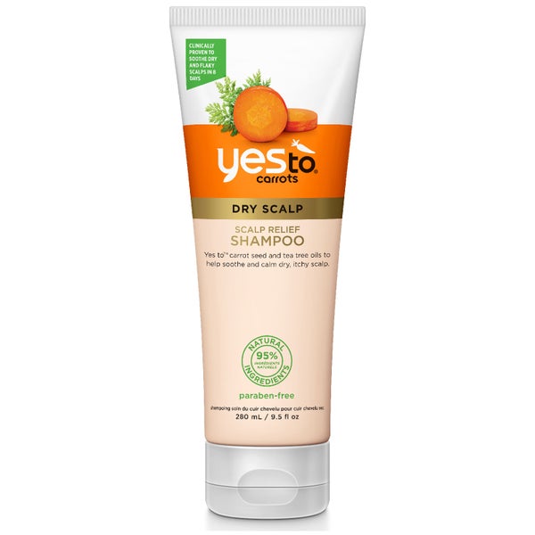 Шампунь для раздраженной кожи головы с экстрактом моркови Yes to Carrots Scalp Relief Shampoo 280 мл