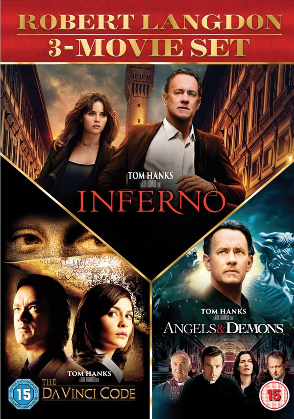 Coffret Inferno, Anges et Démons et Da Vinci Code