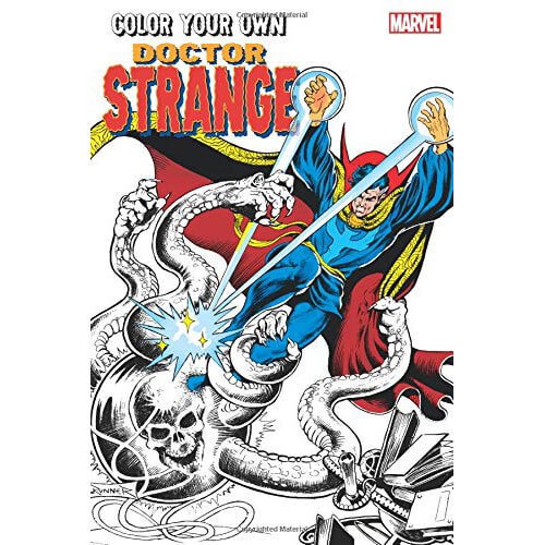 Kleur je eigen Doctor Strange stripboek