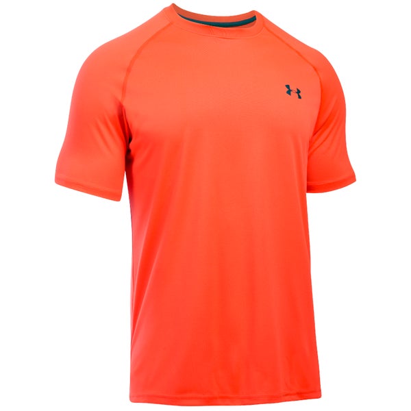 Under Armour Men's Tech Short Sleeve T-Shirt - Bolt Orange