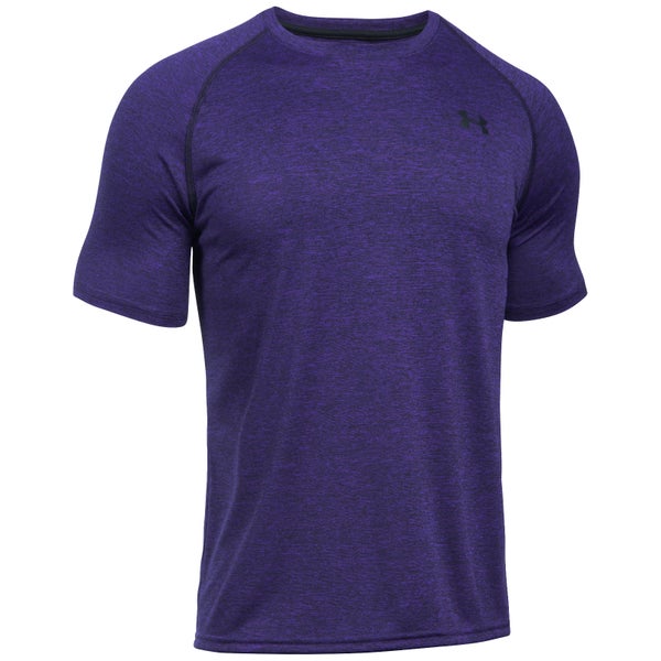 Under Armour Men's Tech Short Sleeve T-Shirt - Purple Zest