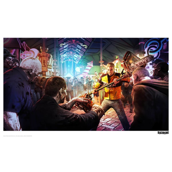 Dead Rising Limited Edition Giclee Art Print - Timed Sale