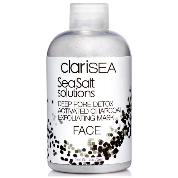clariSEA Deep Pore Detox Activated Charcoal Exfoliating Mask 56g