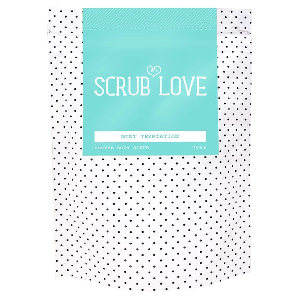 Scrub Love Coffee Body Scrub -kuorinta-aine, Mint Temptation