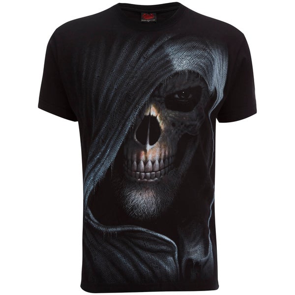 T-Shirt Homme Spiral Darkness -Noir