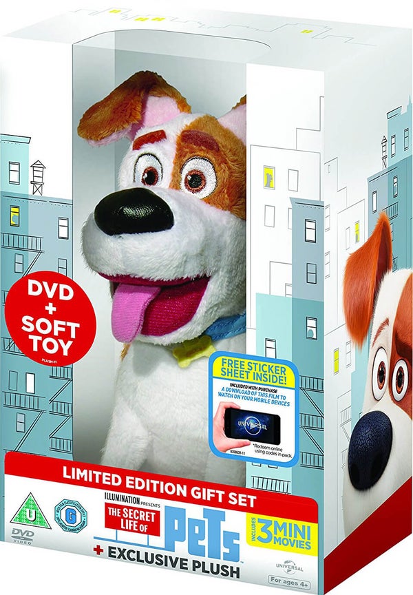 The Secret Life Of Pets - Plush Gifting (Includes UV Copy)