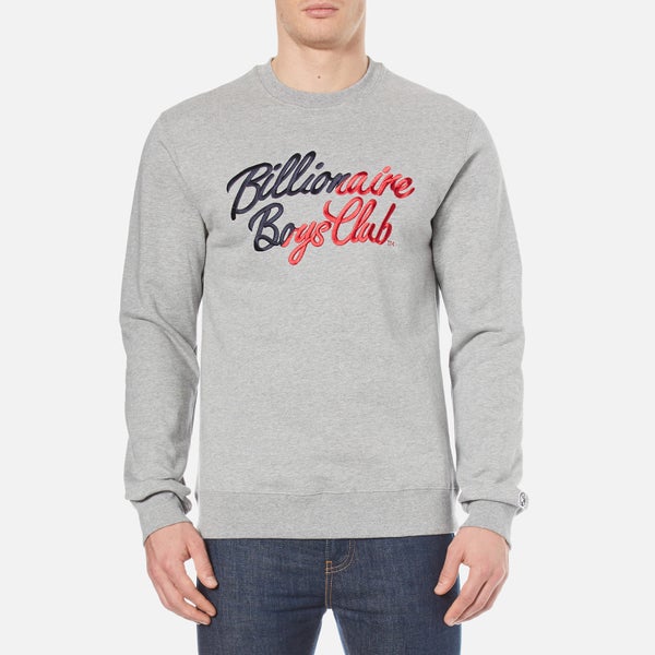 Billionaire Boys Club Men's Script Embroidered Sweatshirt - Heather