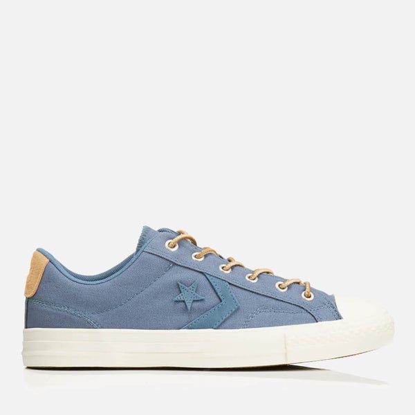 Converse Men's CONS Star Player Ox Trainers - Blue Coast/Vintage Khaki/Sand Dune