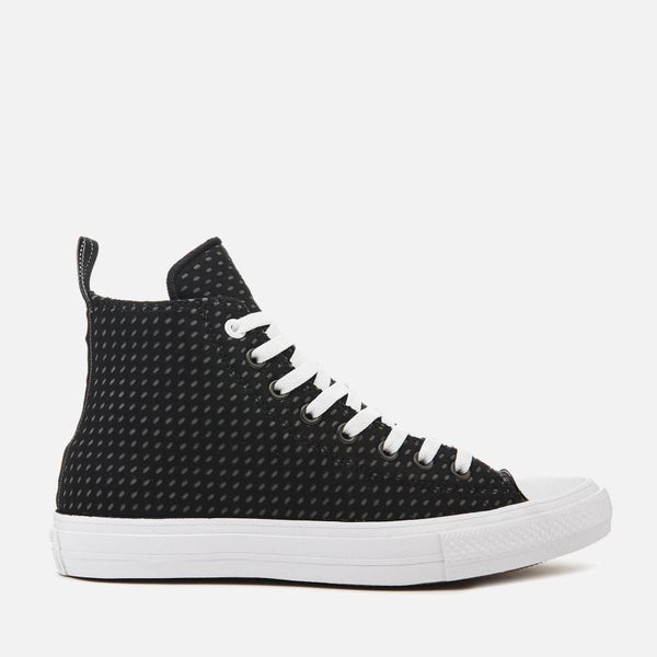 Converse Men's Chuck Taylor All Star II Hi-Top Trainers - Black/Thunder/White