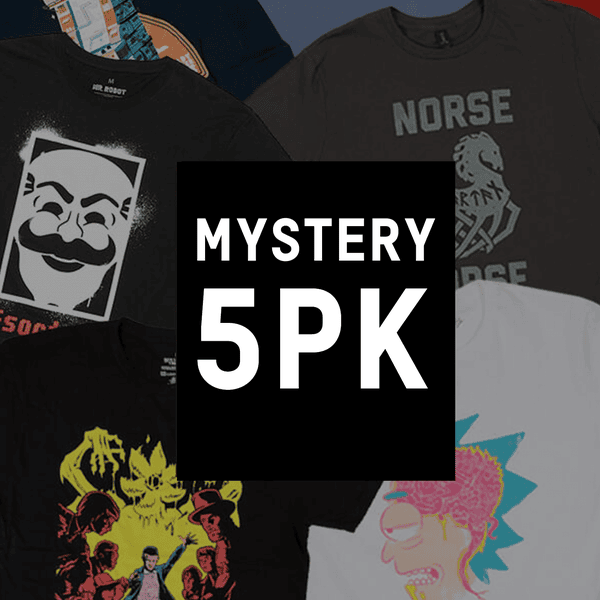 Mystery Geek Clothing - 5-Pack