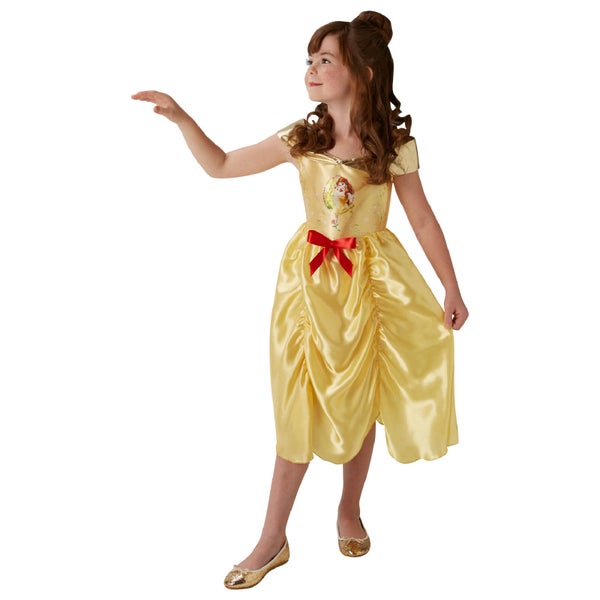 Disney Girls' Beauty and the Beast Belle Fancy Dress Costume