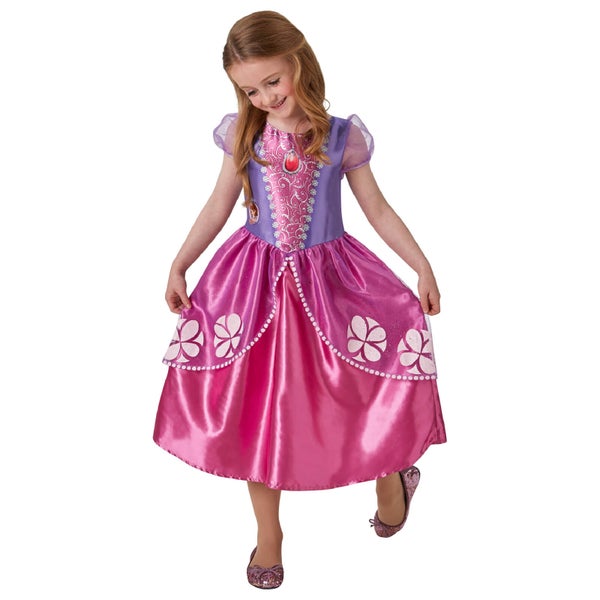 Disney Girls' Sofia Fancy Dress Costume