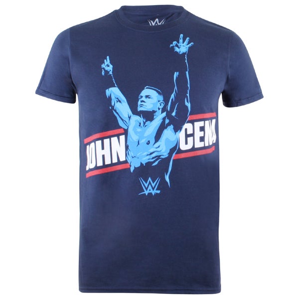 WWE Men's John Cena T-Shirt - Navy