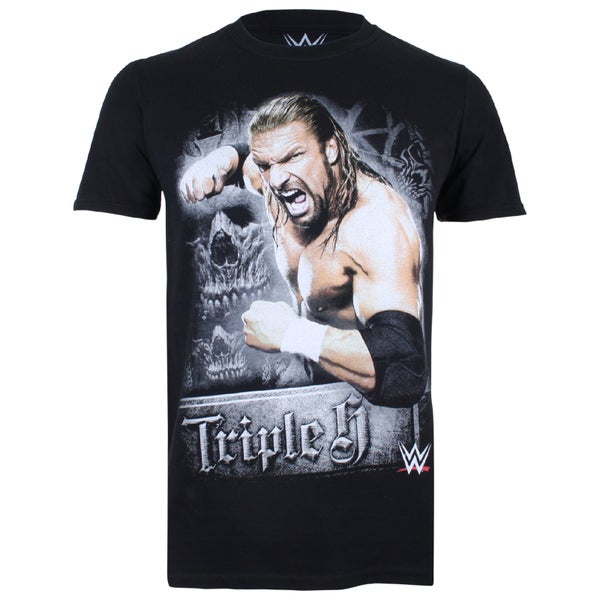 WWE Men's Triple H T-Shirt - Black