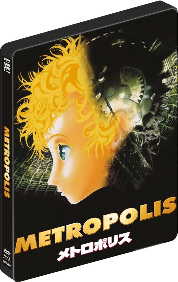 Metropolis d'Osamu Tezuka - Steelbook Double Format Édition Limitée (+ DVD)