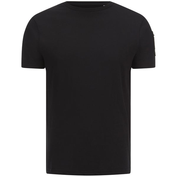 T-Shirt Homme Kershaw Pocket Sleeve Brave Soul -Noir