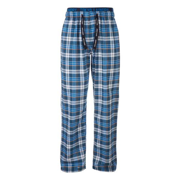 Pantalon de Pyjama Homme à Carreaux Golding Tokyo Laundry -Bleu