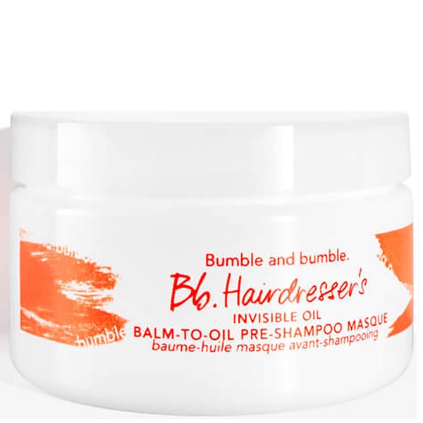 Máscara Pré-shampoo Bálsamo-para-óleo Hairdressers Invisible Oil da Bumble and bumble 100 ml