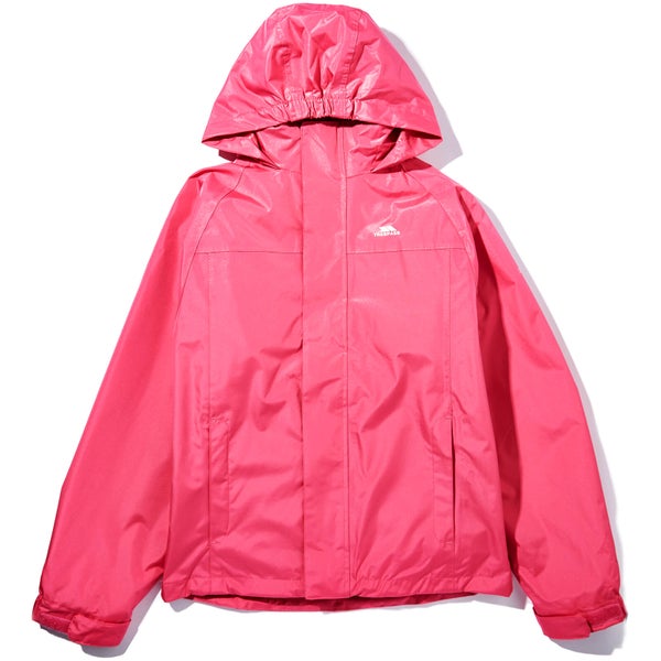 Trespass Girls' Skydive Waterproof 3-in-1 Jacket - Petal Pink