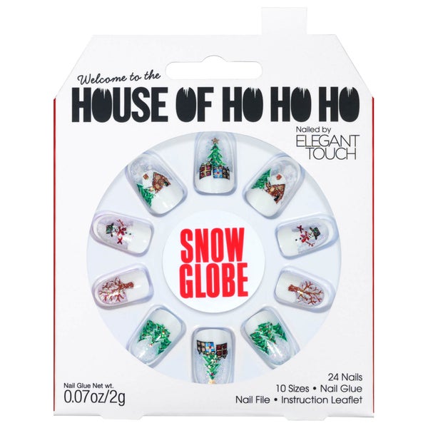 Elegant Touch House of Holland Christmas Nails - Snow Globe