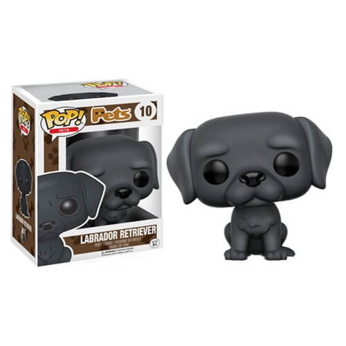 Pop! Pets Black Labrador Retriever Pop! Vinyl Figur