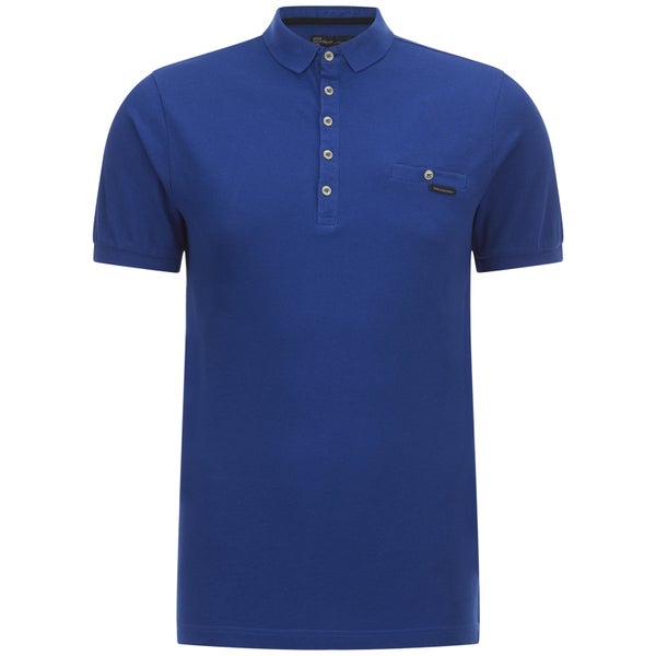 Dissident Men's Dunraven Polo Shirt - Monaco Blue