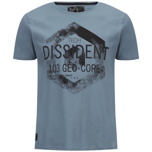 T-Shirt Homme Scarab Dissident -Bleu Vieilli