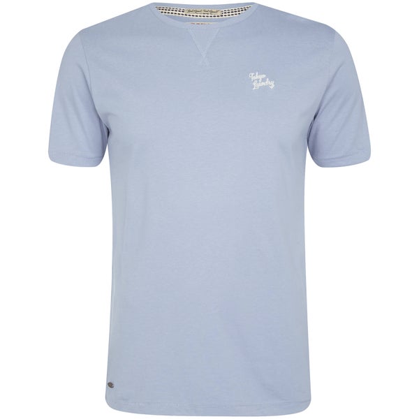 Tokyo Laundry Men's Essential Crew Neck T-Shirt - Placid Blue