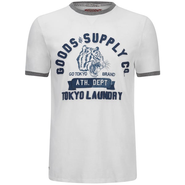 Tokyo Laundry Men's Tiger Lake T-Shirt - Ivory