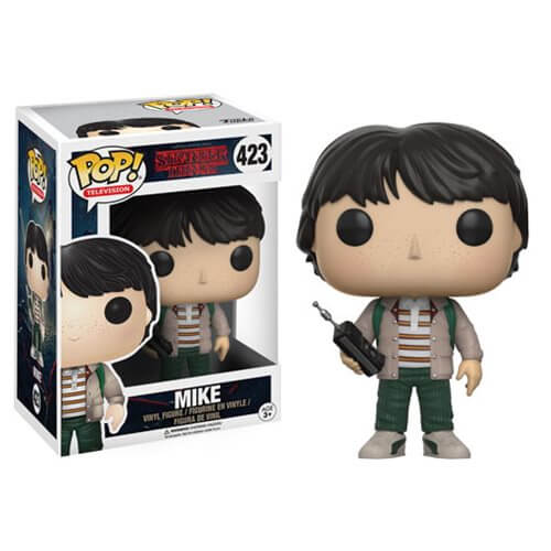 Stranger Things Mike avec Walkie Talkie Pop! Figurine en vinyle