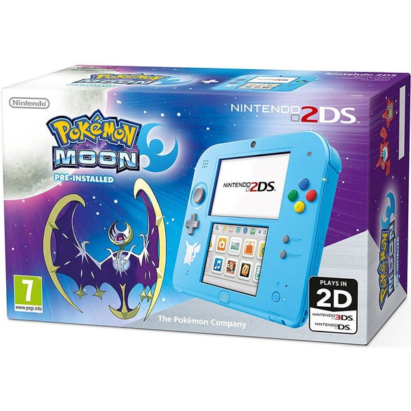 Nintendo Handheld Console 2DS with Pokémon Moon